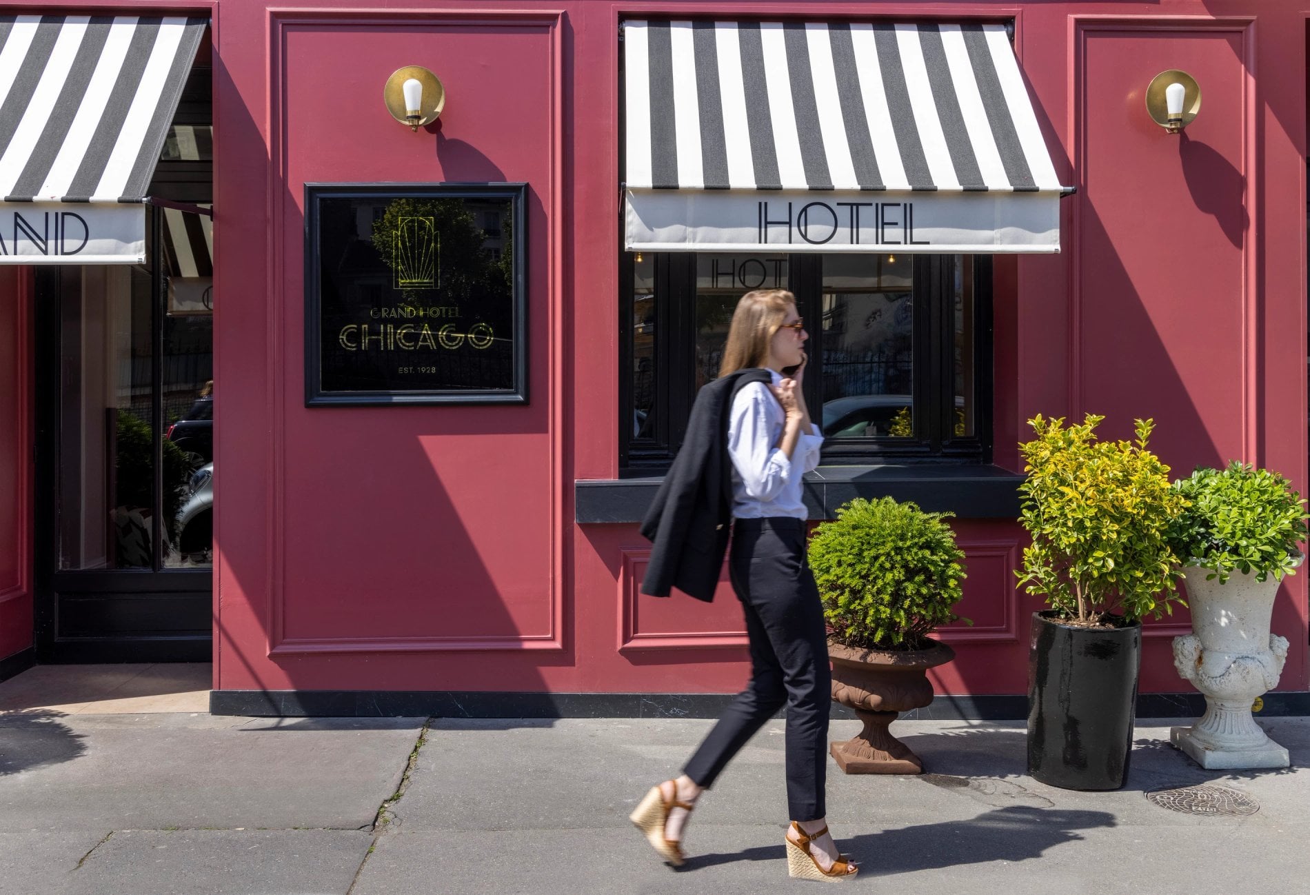 Grand Hôtel Chicago Façade Extérieur