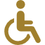 Pas de chambres accessibles aux personnes à mobilité réduite (PMR)