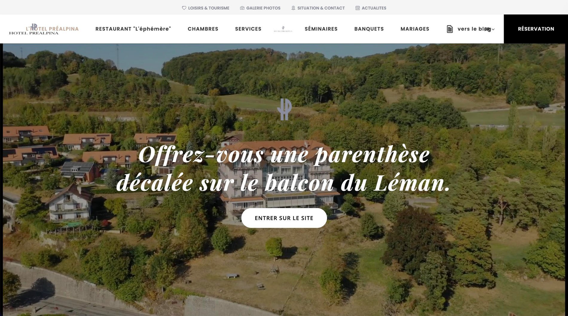 MMCréation Agency | Portfolio Hotel Prealpina