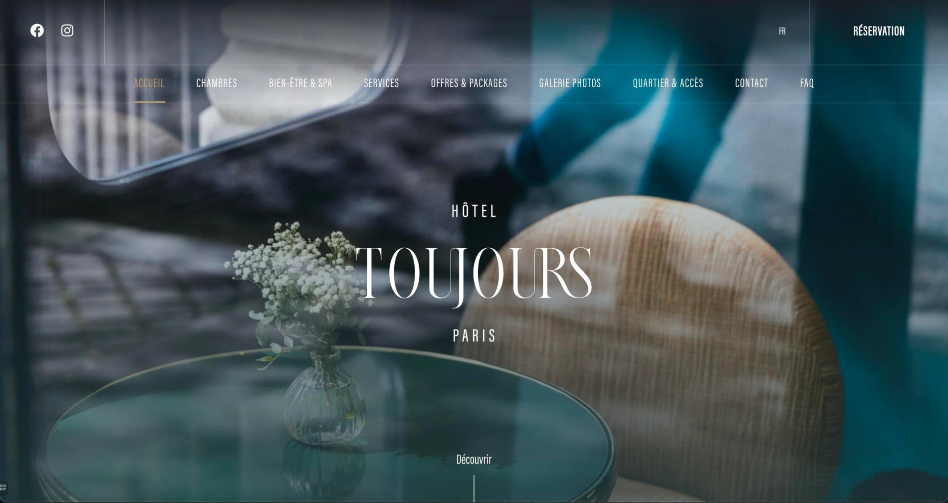 MMCréation Agency | Portfolio Hôtel Toujours