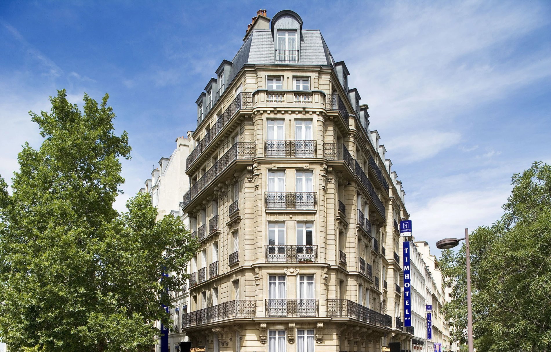 Façade de l'hôtel