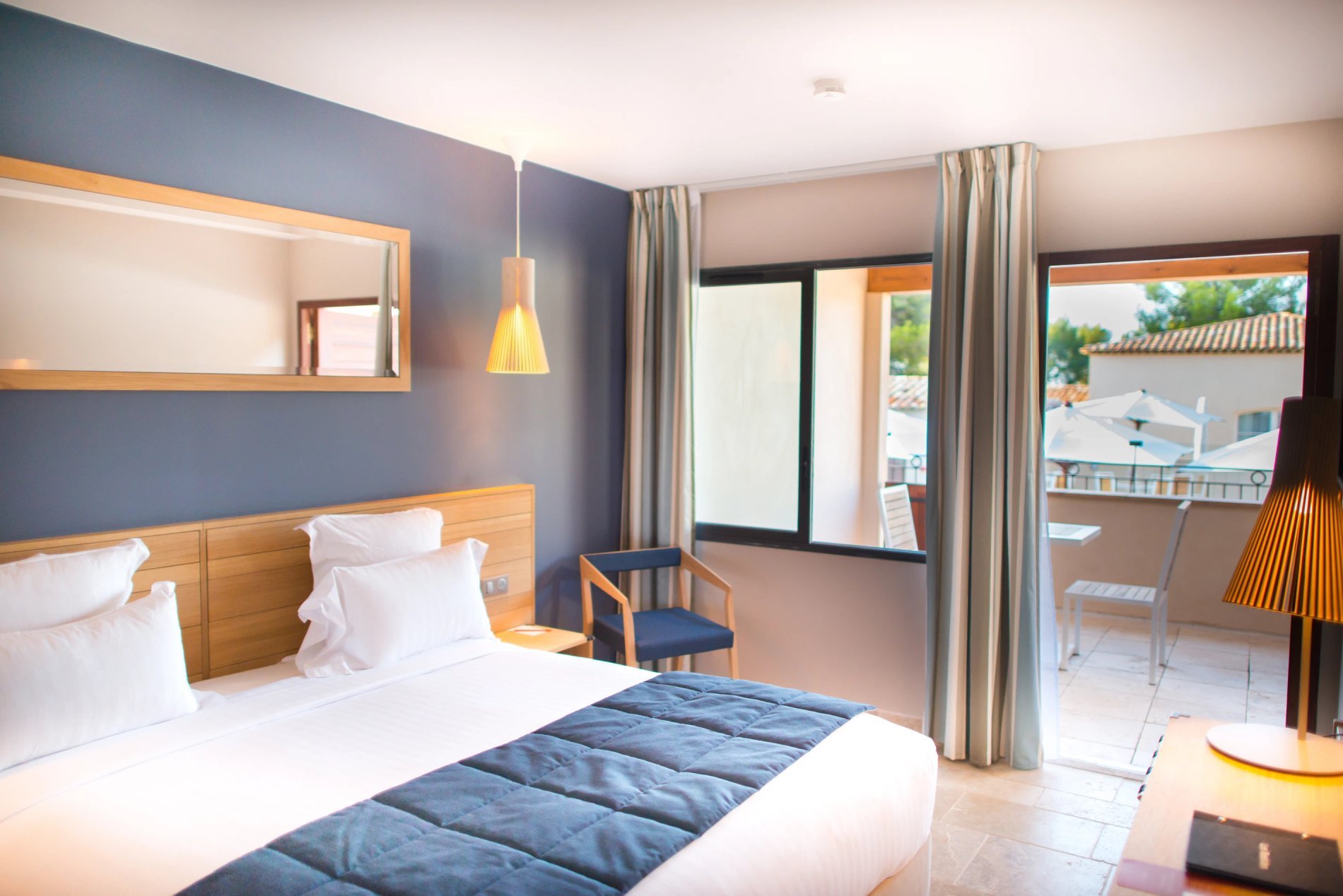 Chambre Bastides du resort Le Frégate Provence