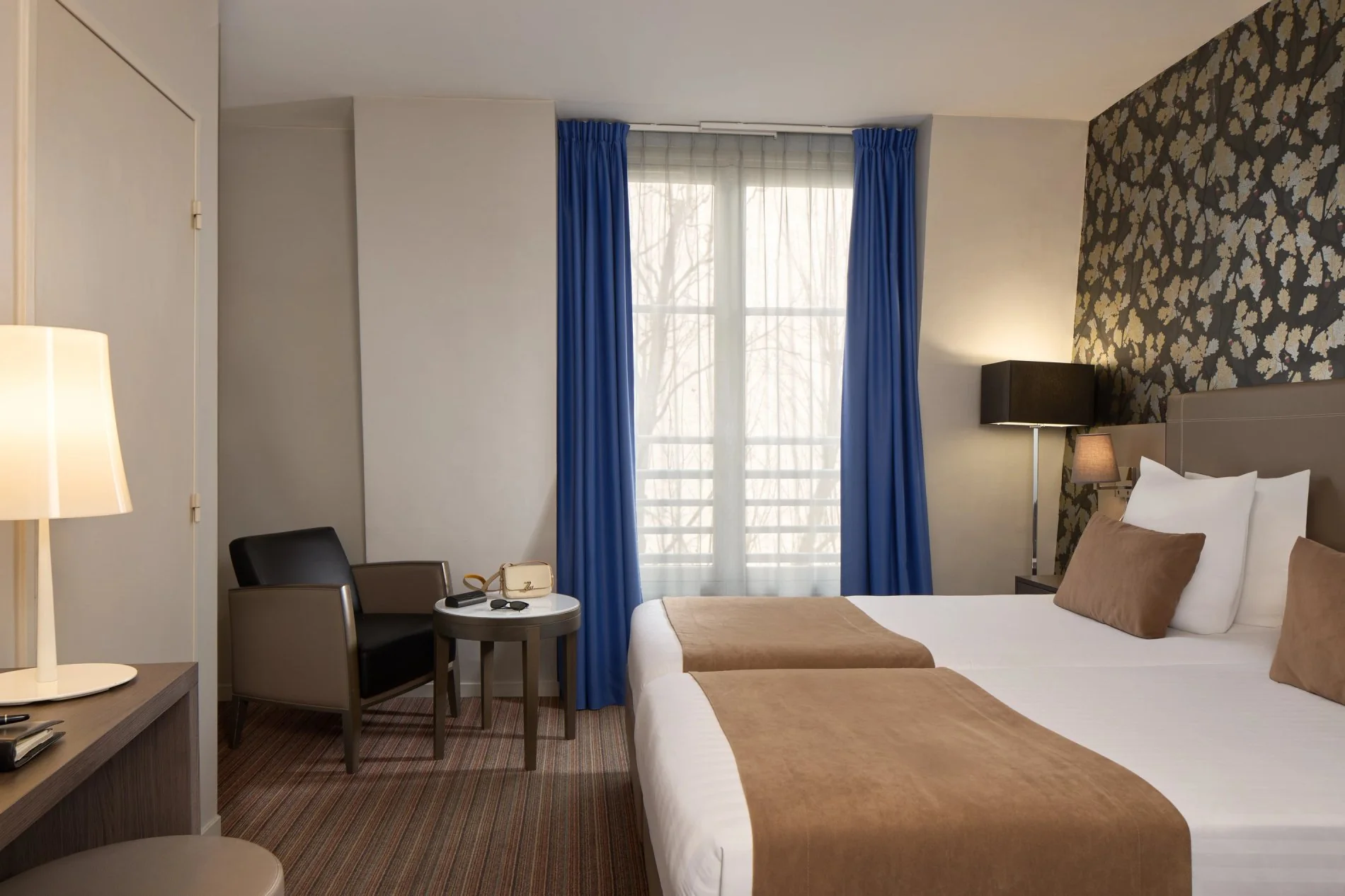 Chambre Confort Lits Jumeaux au Timhotel Opéra Blanche Fontaine