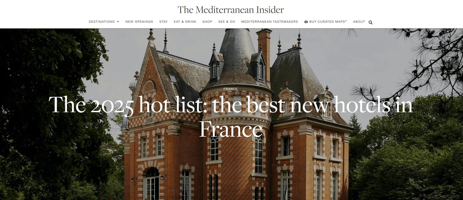 Filigrane Hotel | Articles presse