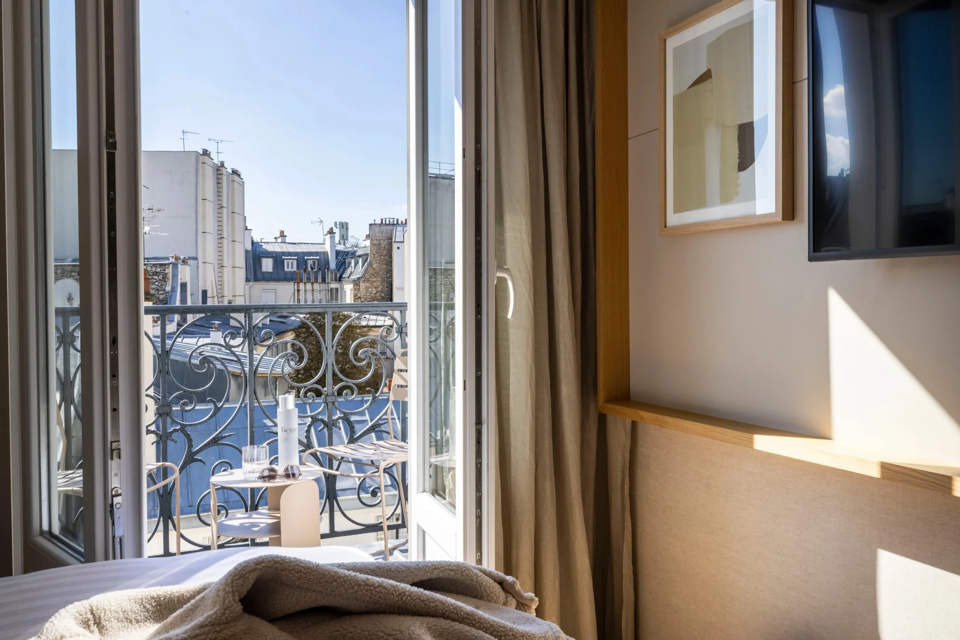 Hôtel Beige Chambre Deluxe Balcon