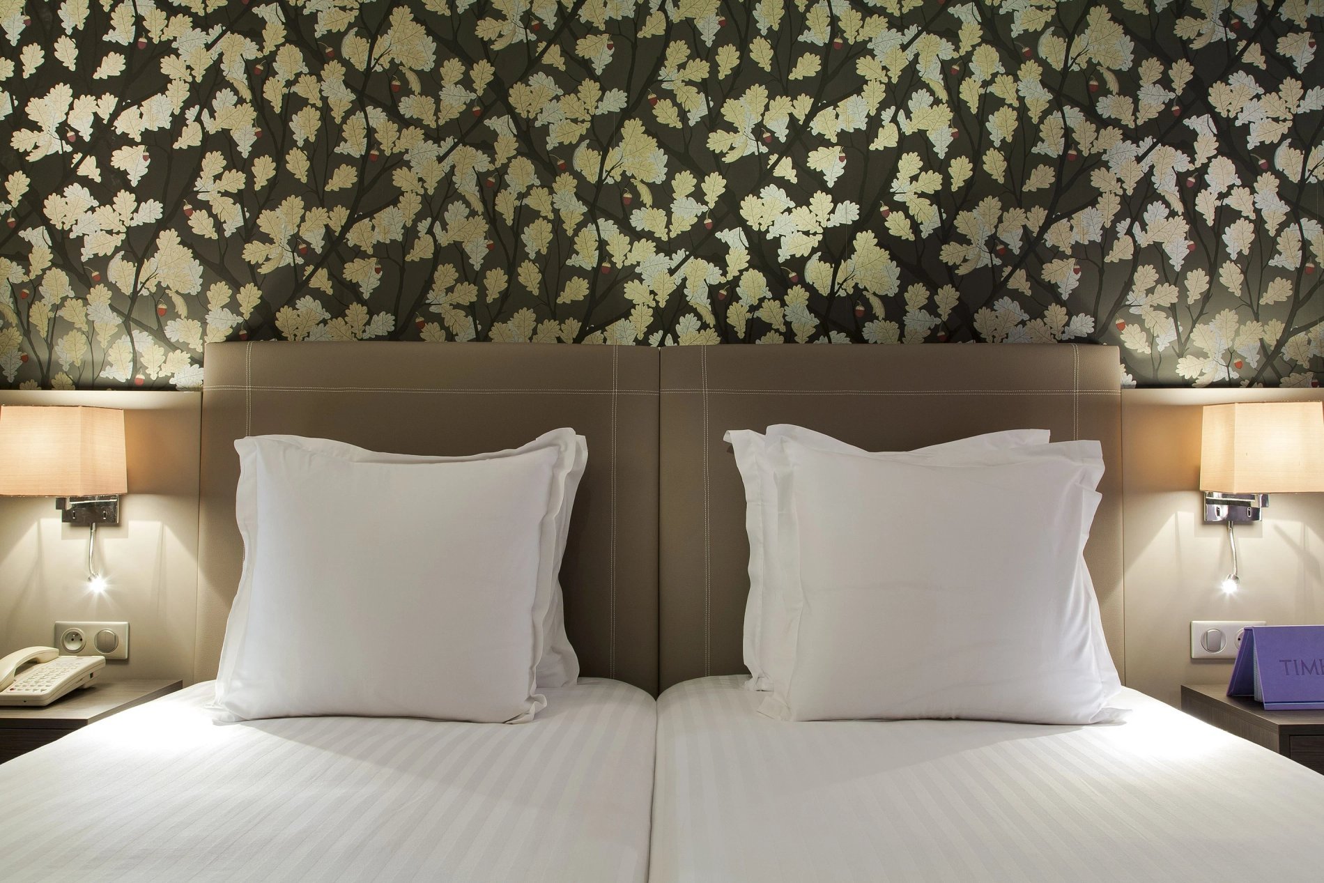 Chambre Confort Lits jumeaux au Timhotel Opéra Blanche Fontaine