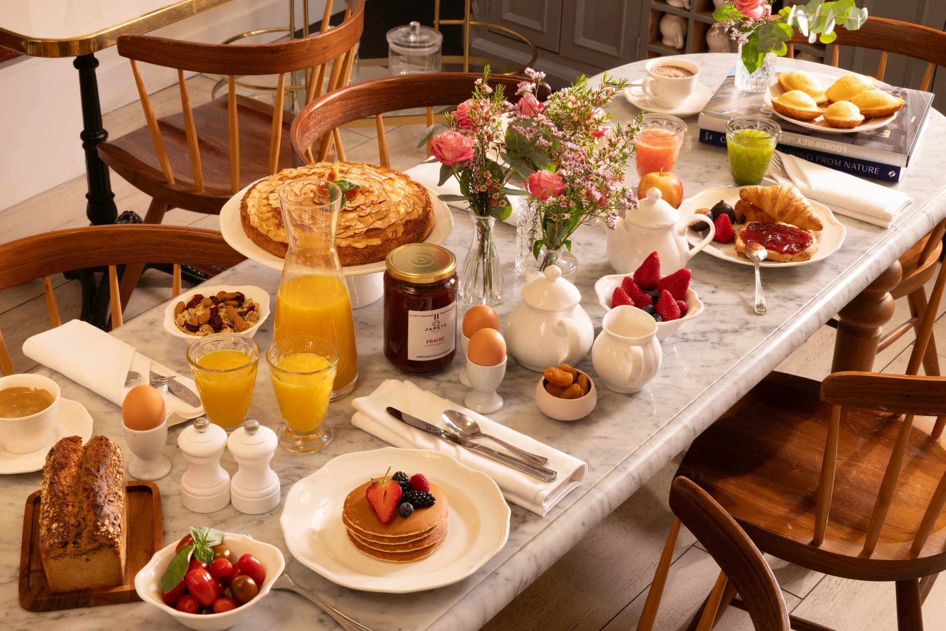 Hotel Le Pradey Breakfast Room