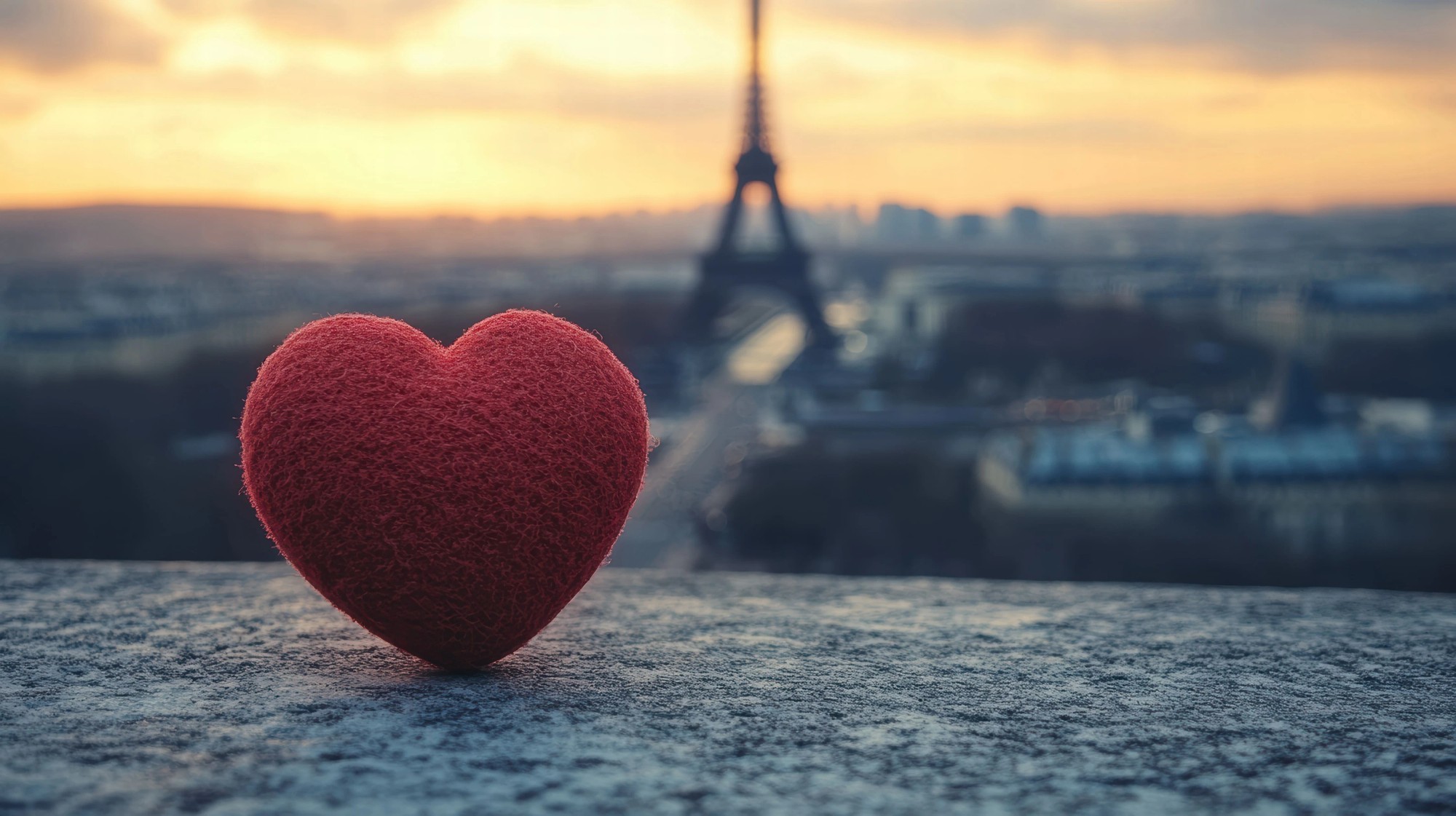 La saint valentin à paris