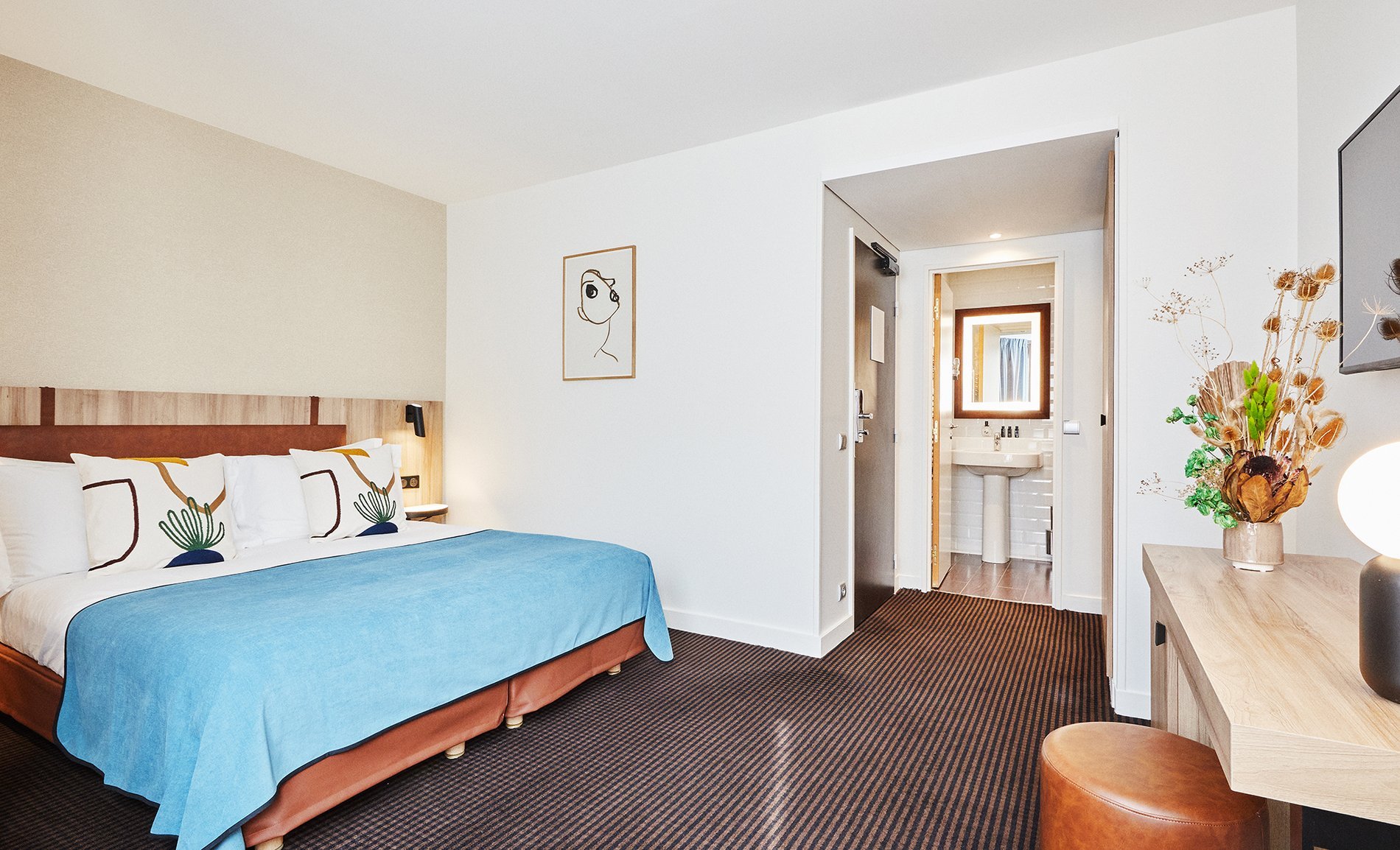 Plaza Tour Eiffel | Chambre Deluxe | Chambre avec Salle de bains