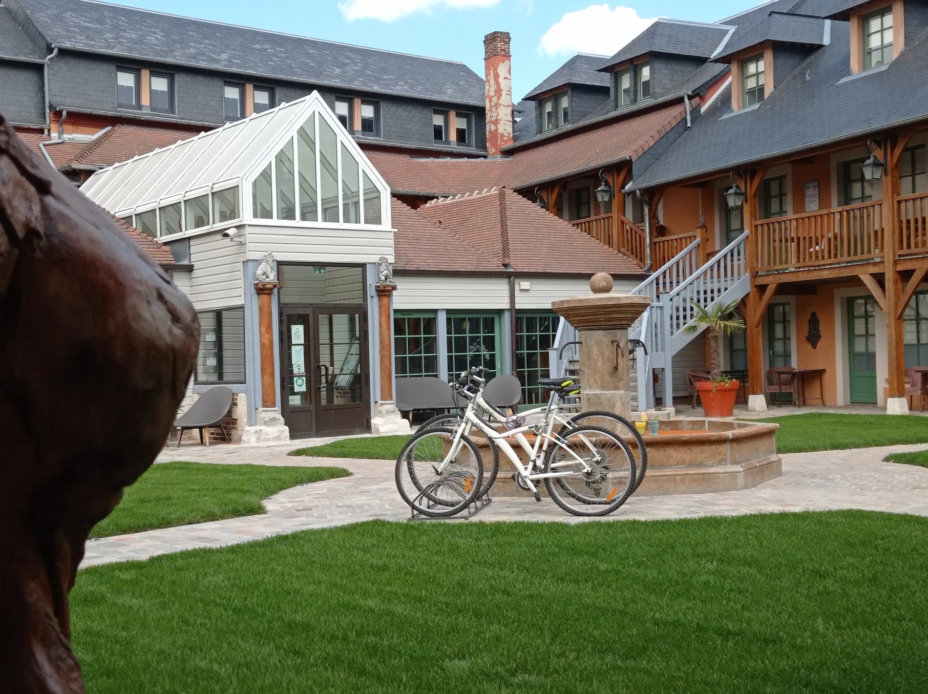 Hôtel SPA Le Lion d'Or | Garden