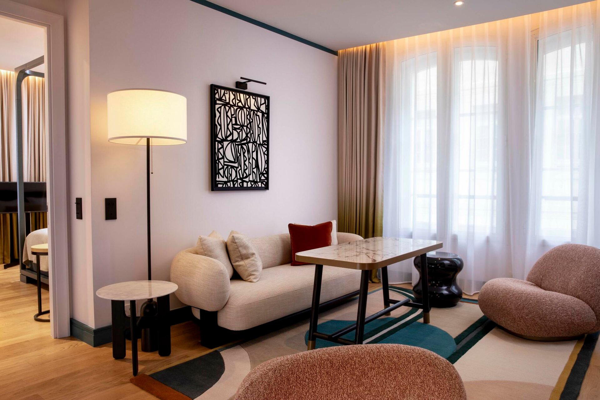 Apartment Living Room - Hotel Bel Ami Paris