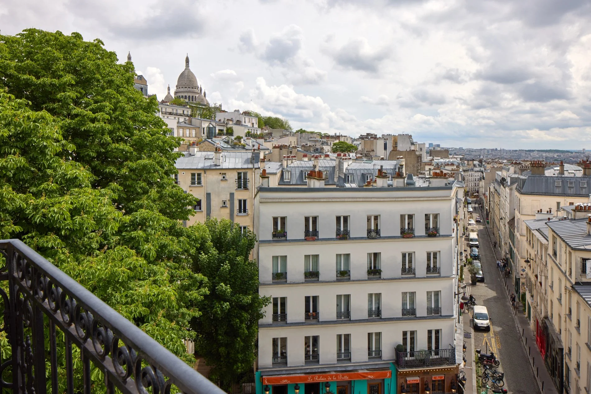 Chambres vue Sacré-Coeur