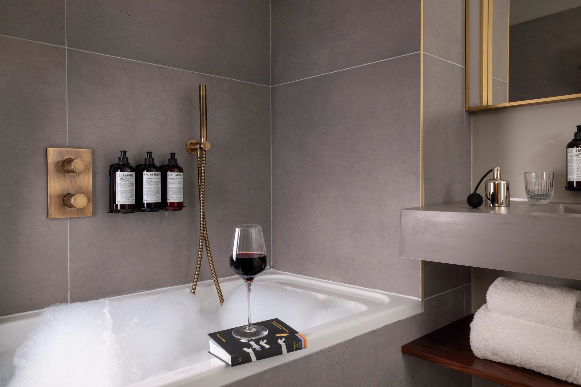 Hôtel Pilgrim Chambre Junior Suite Salle de bain