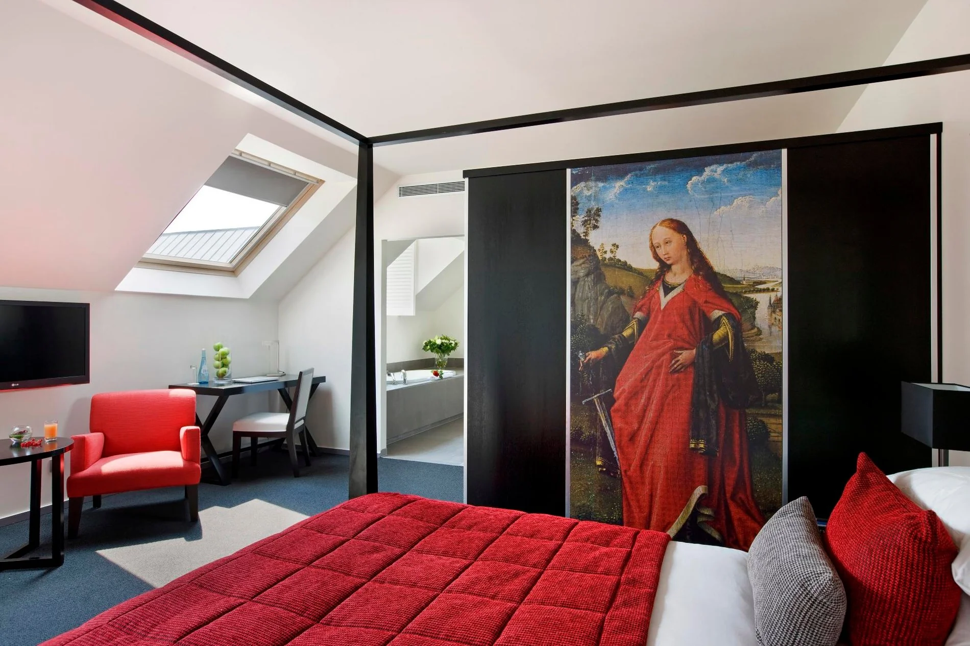 Chambre Charming, chambre confort, hôtel historique, chambre avec salon, chambre avec bureau, chambre contemporaine