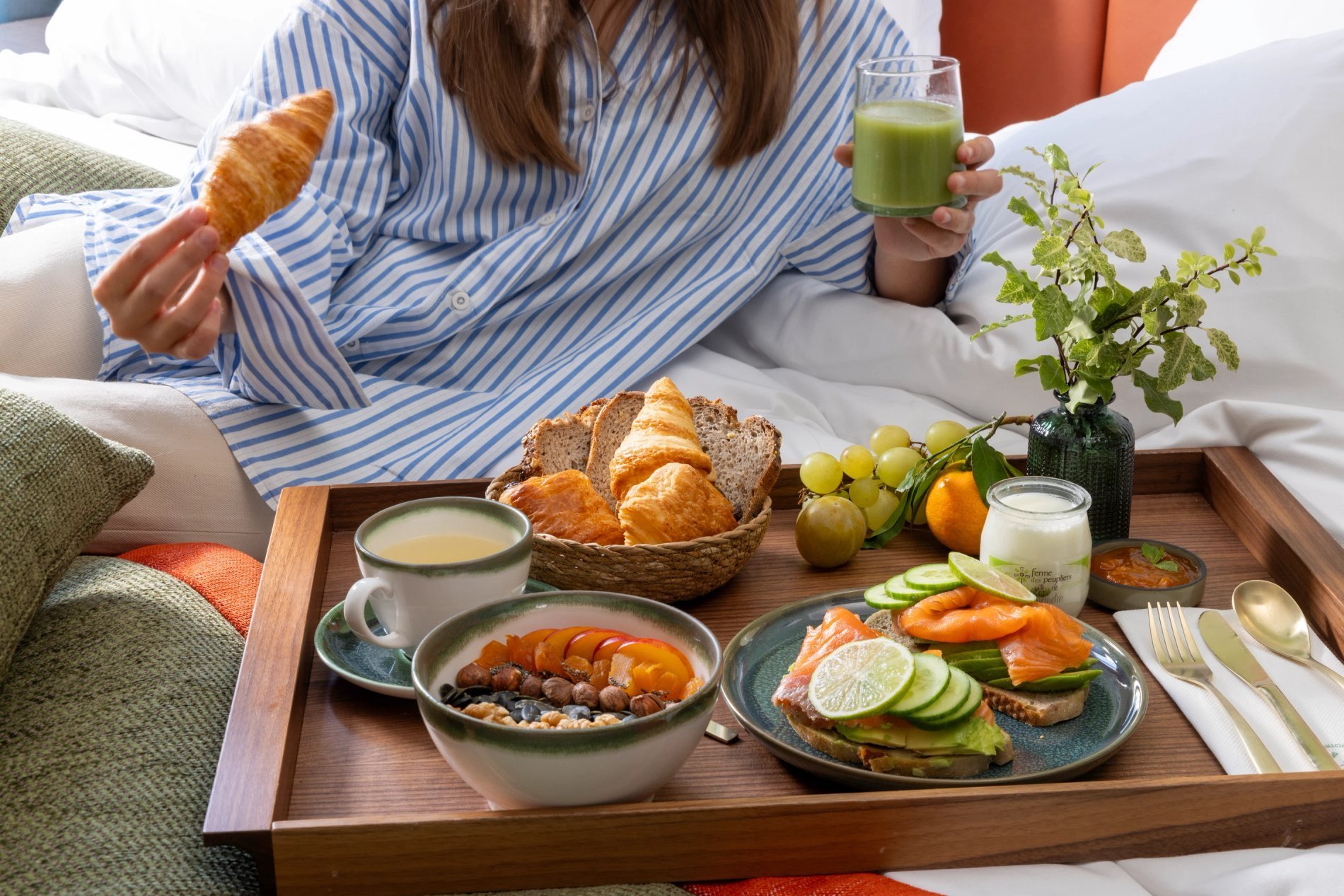 Hotel L'Ormaie Breakfast tray room service