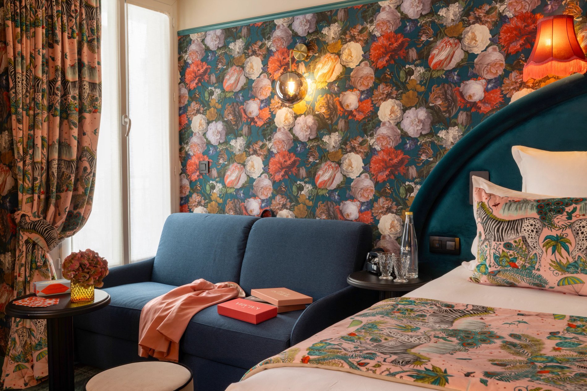 Hôtel Ginette à la Folie Chambre Prestige Canapé-lit