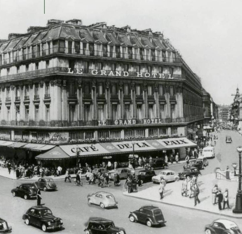 Café de la Paix, eine Pariser Institution an der Place de l’Opéra