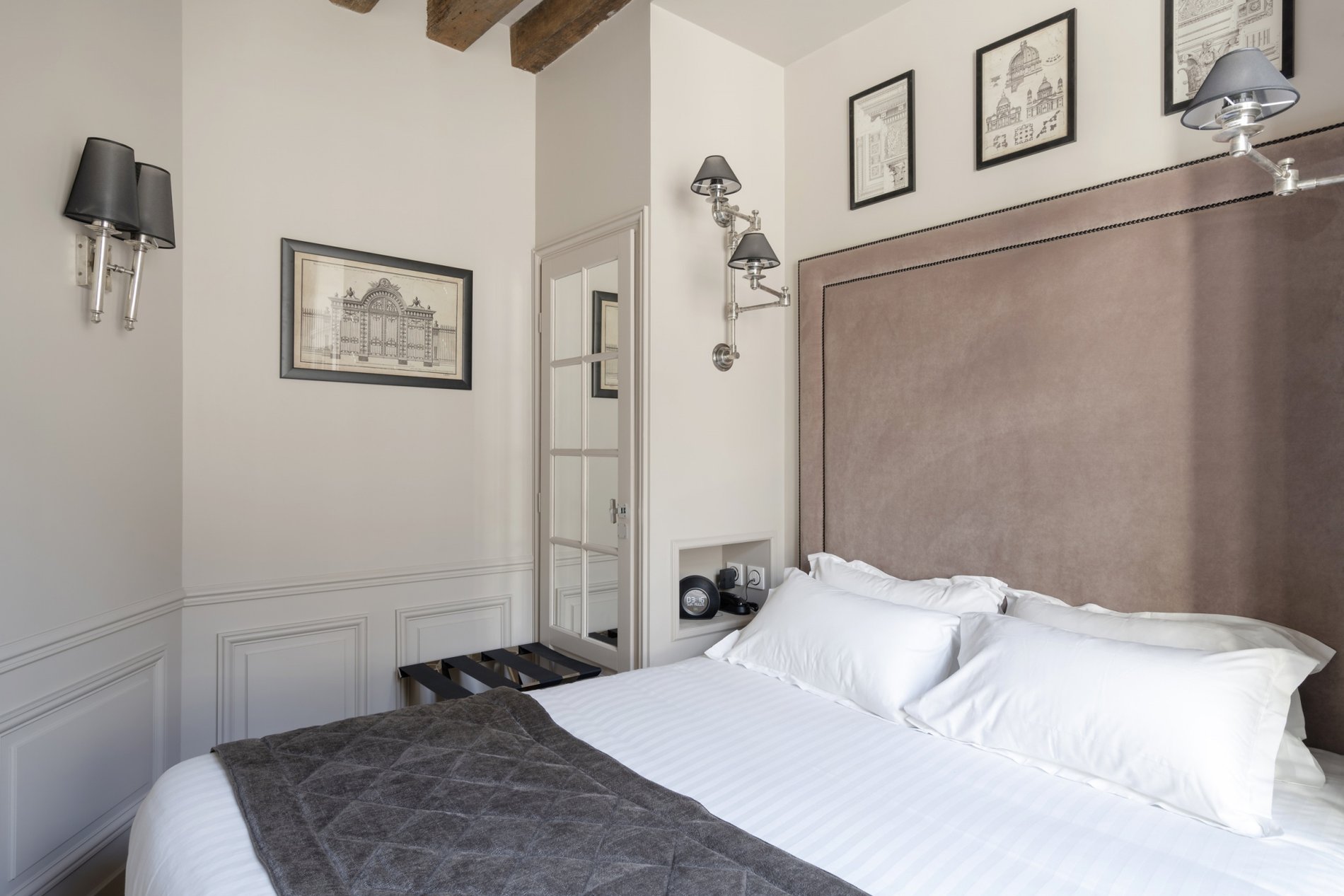 hôtel de charme paris marais - chambre standard