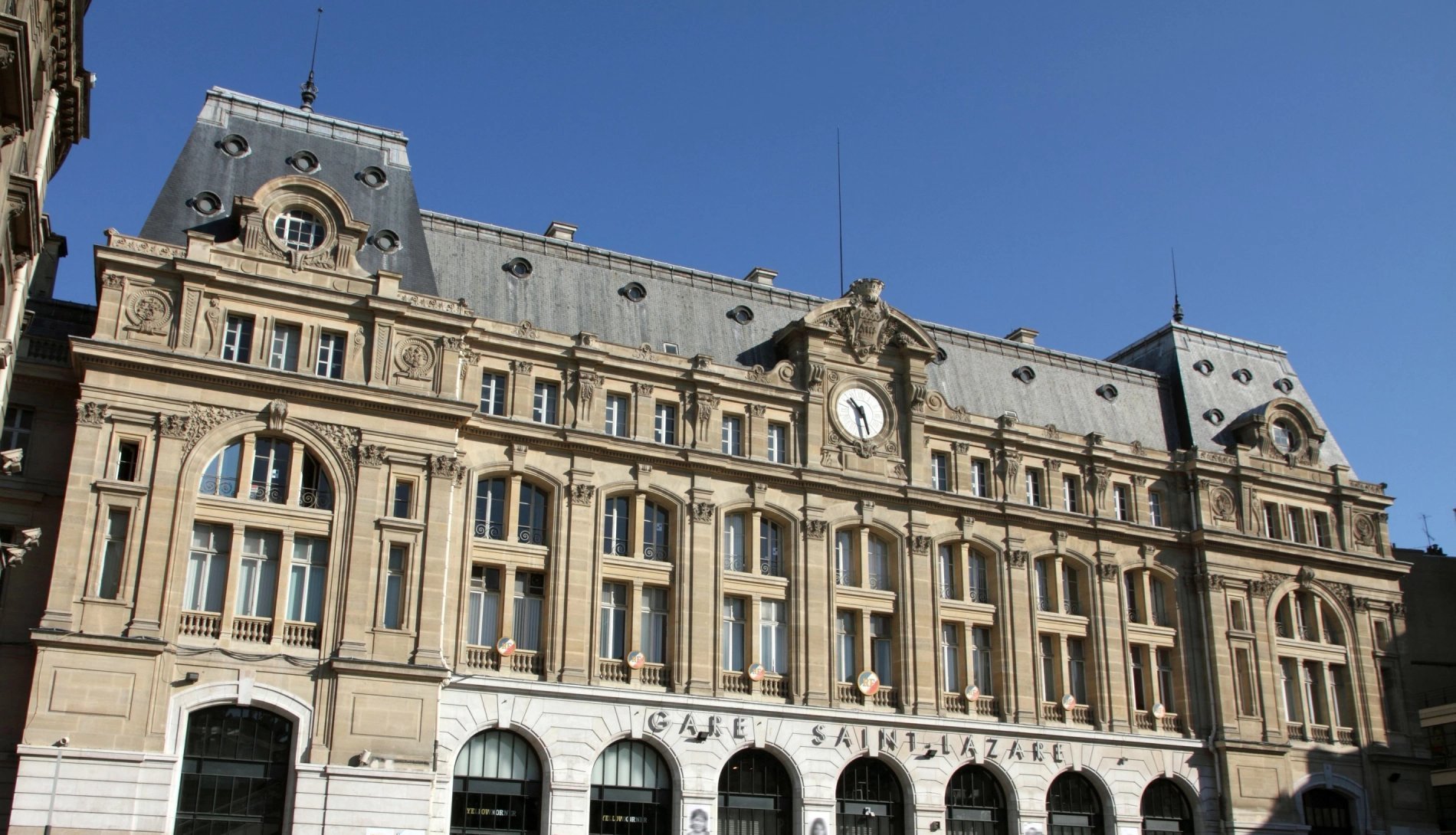 Vue gare Saint Lazare
