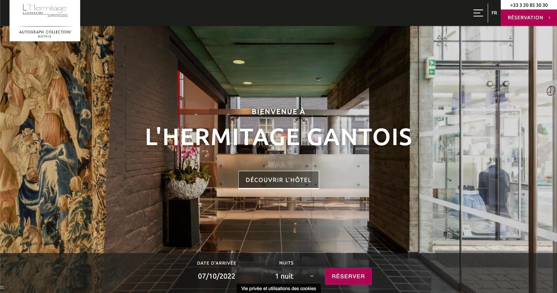 MMCréation Agency | Portfolio L'Hermitage Gantois