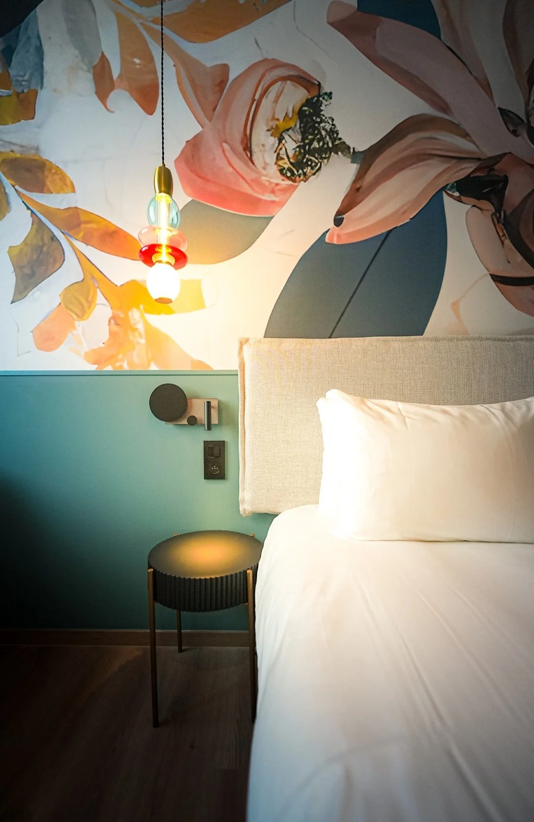 Détail chambre neuve Gasthuis – hôtel haut de gamme Louvain