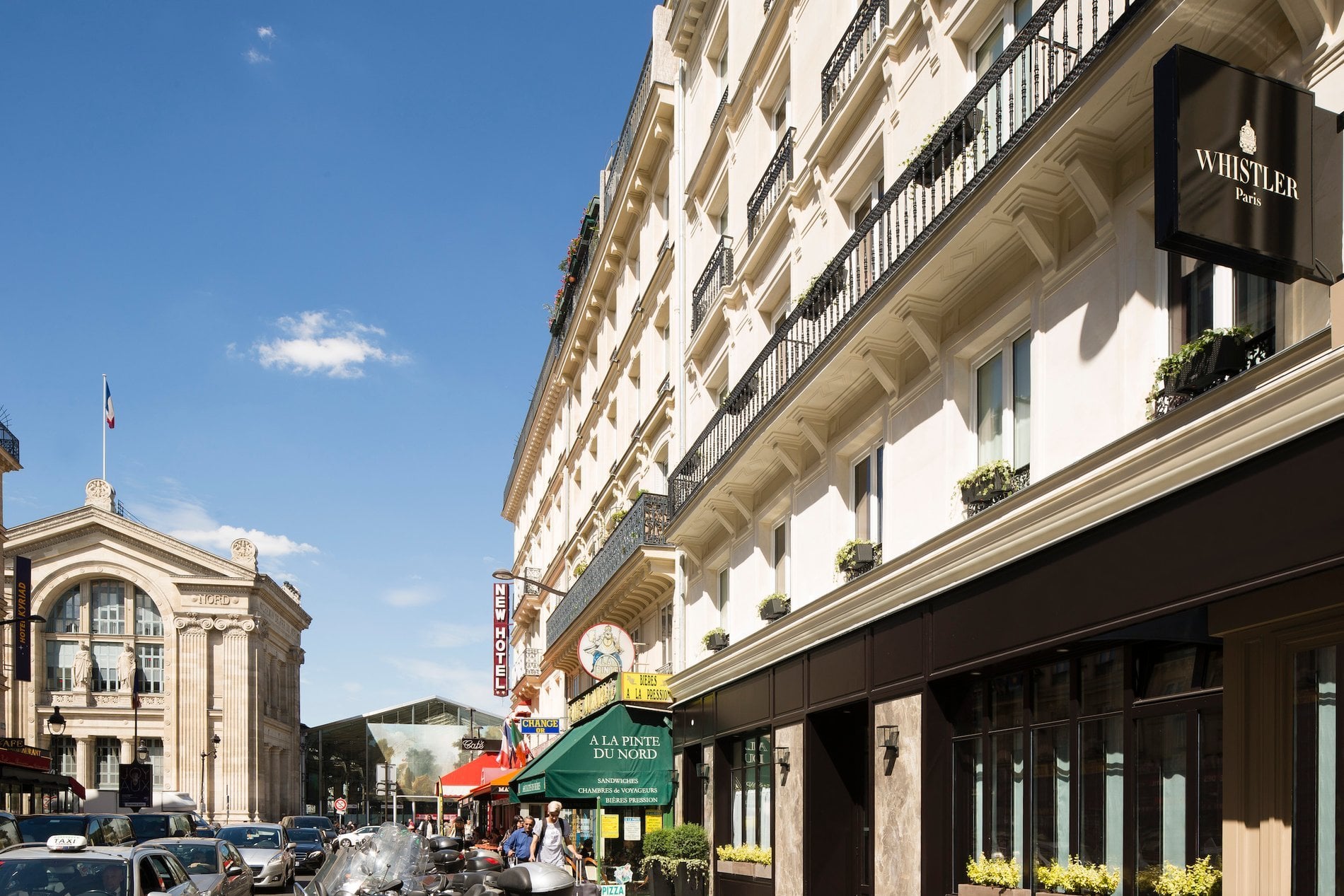 Hôtel Whistler Facade Outdoor Gare du Nord