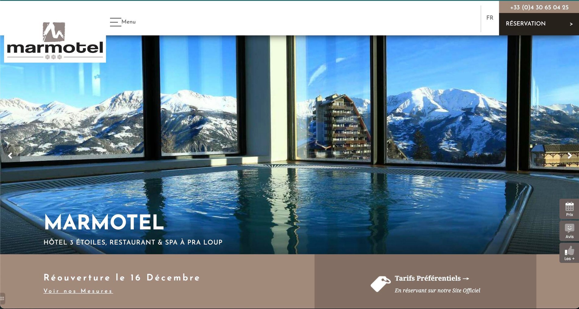 MMCréation Agency | Portfolio Marmotel