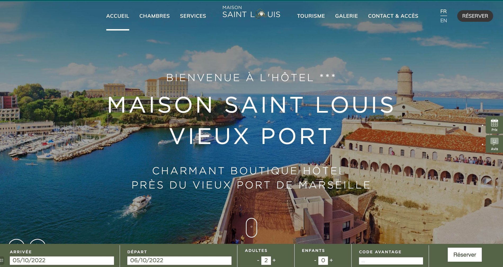 MMCréation Agency | Portfolio Maison Saint Louis