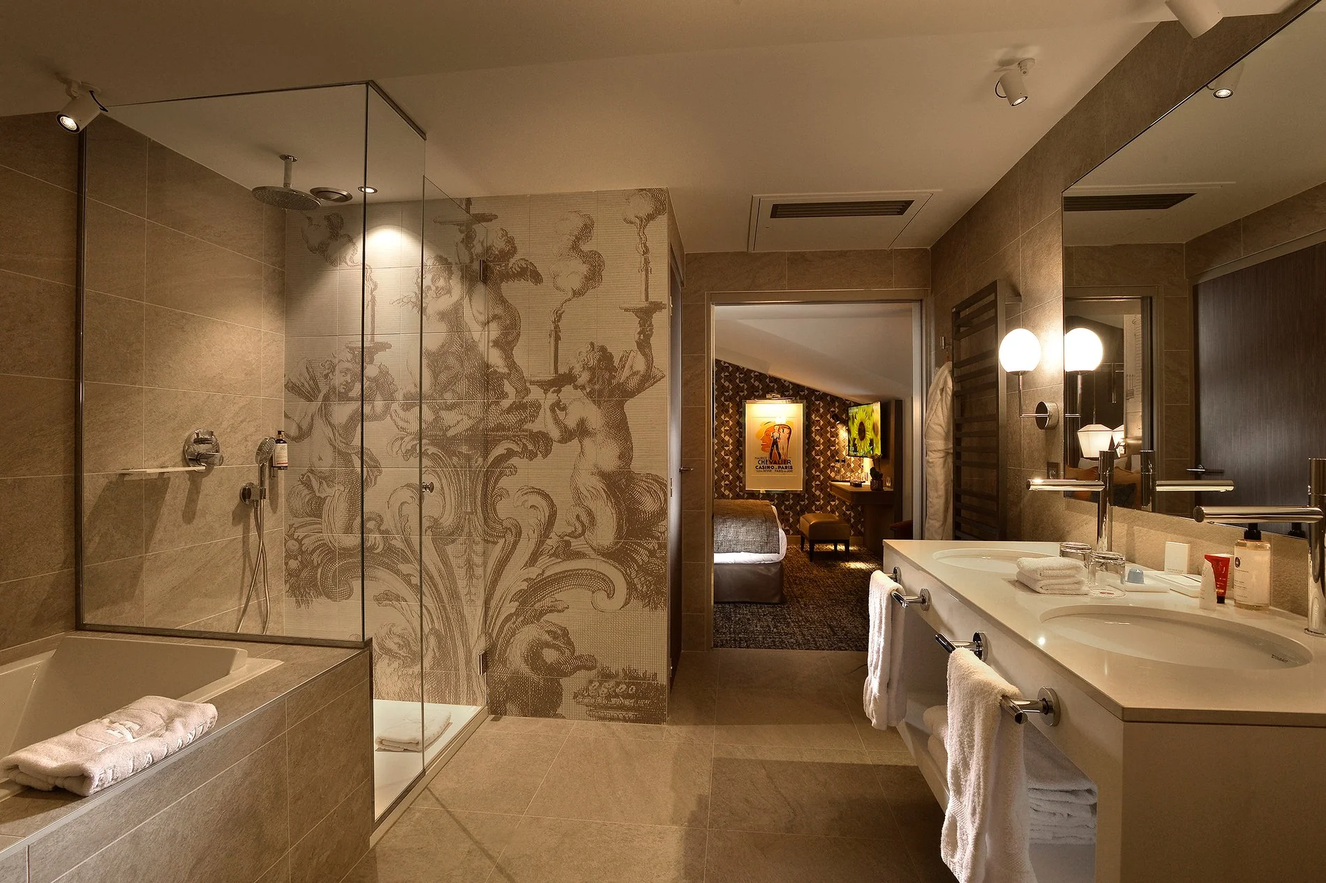 Superior Double Room at Timhotel Opéra Blanche Fontaine