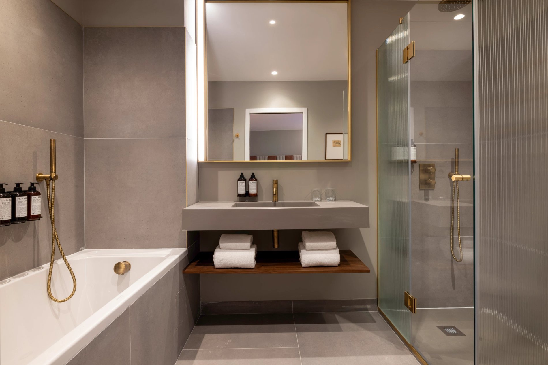 Hôtel Pilgrim Chambre Junior Suite Salle de bain