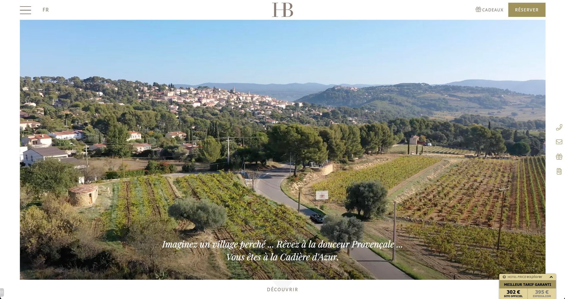 MMCréation Agency | Portfolio Hostellerie Berard