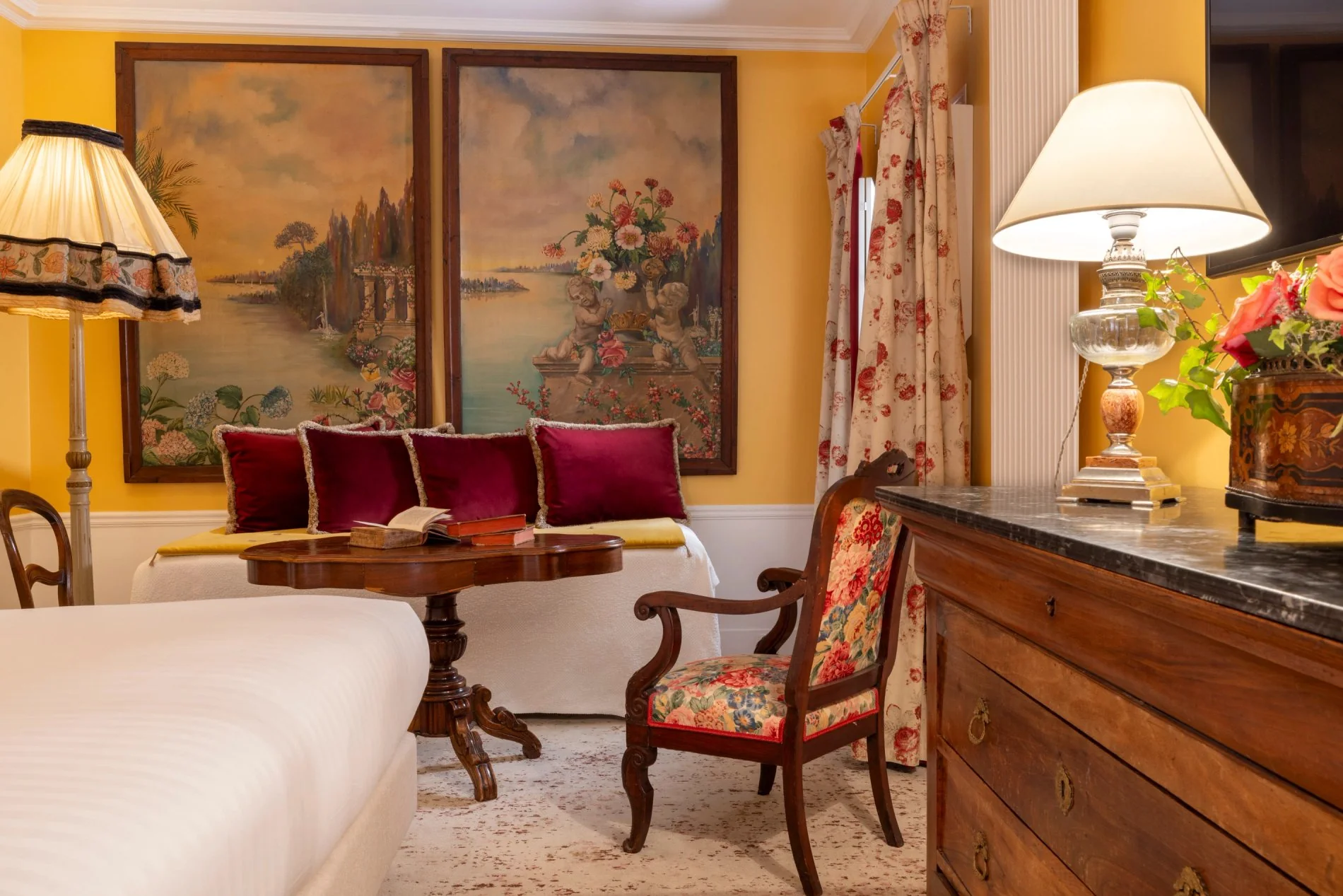 Hôtel Le Saint-Grégoire Chambre Junior Suite Salon Banquette