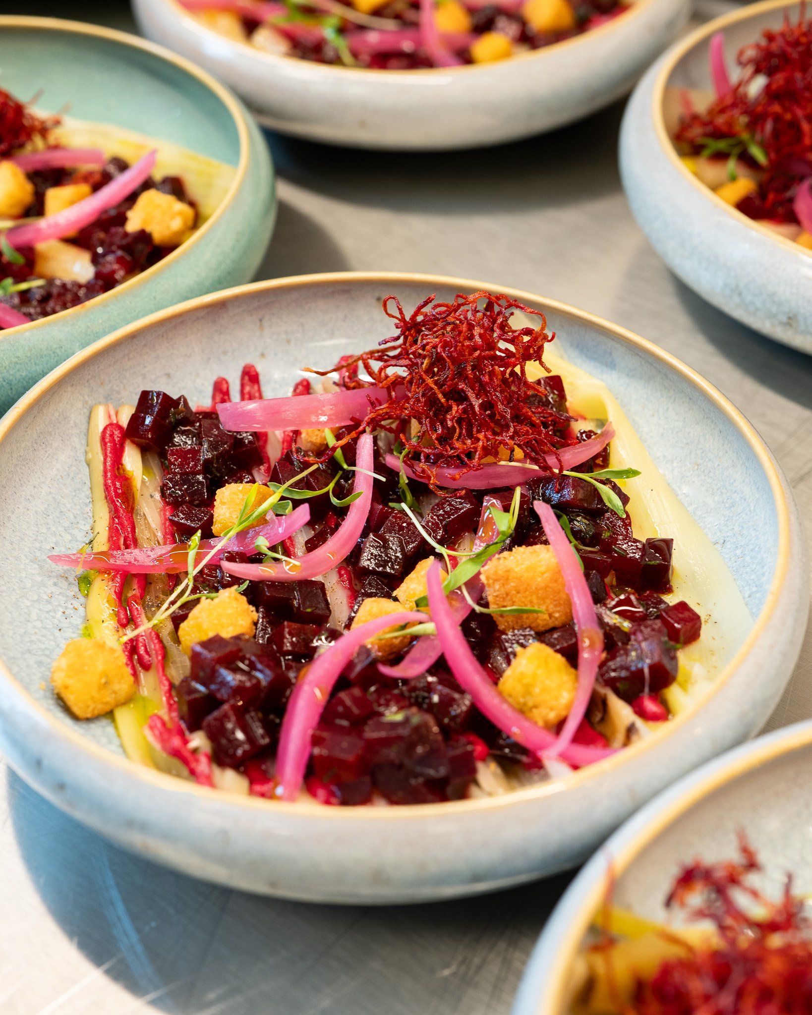 Savoury creation at Maison Albar Le Victoria.