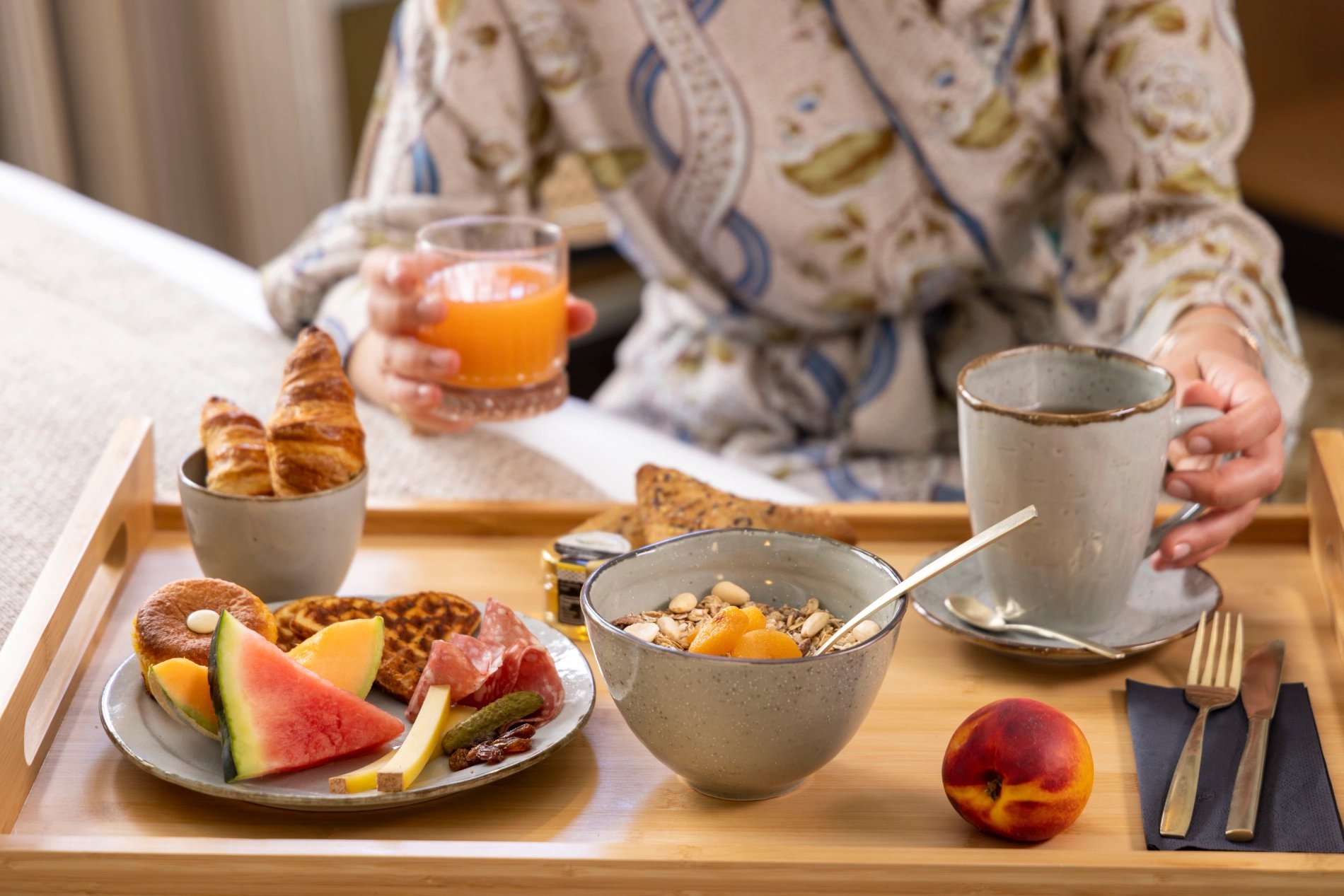 Hotel Fior d'Aliza Room Breakfast