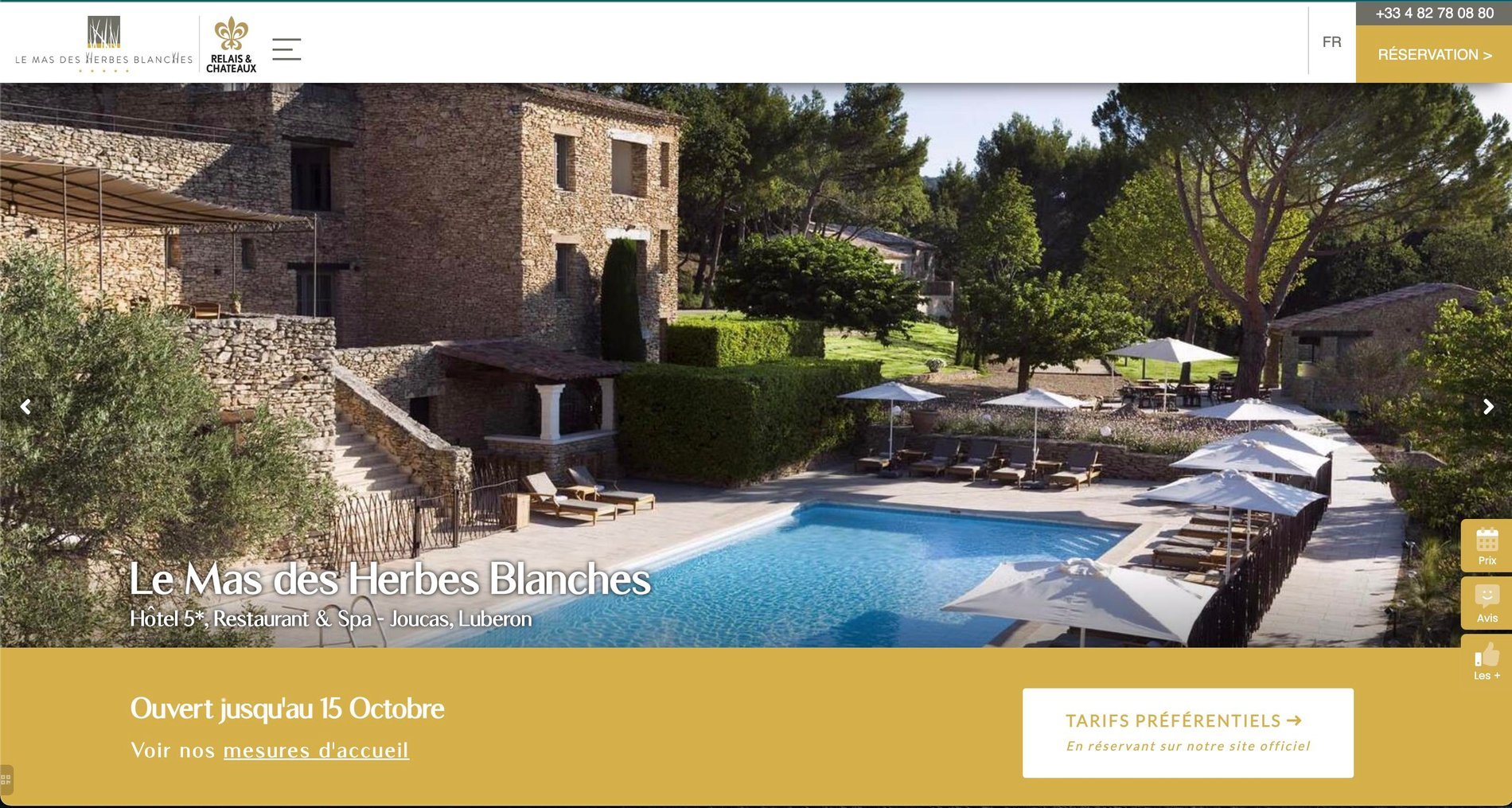 MMCréation Agency | Portfolio Le Mas des herbes Blanches