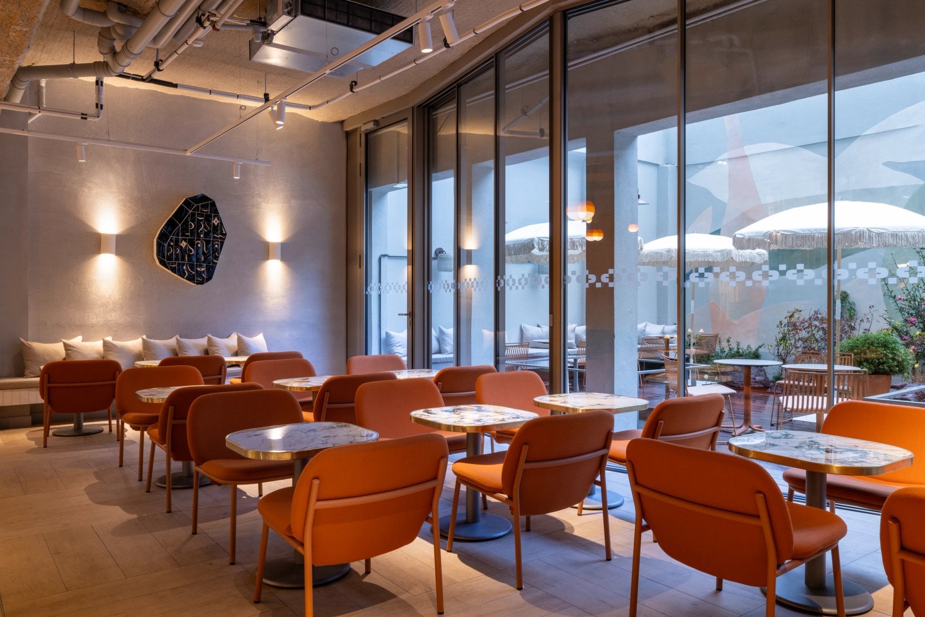 Hotel Pilgrim Lounge Bar Terrace