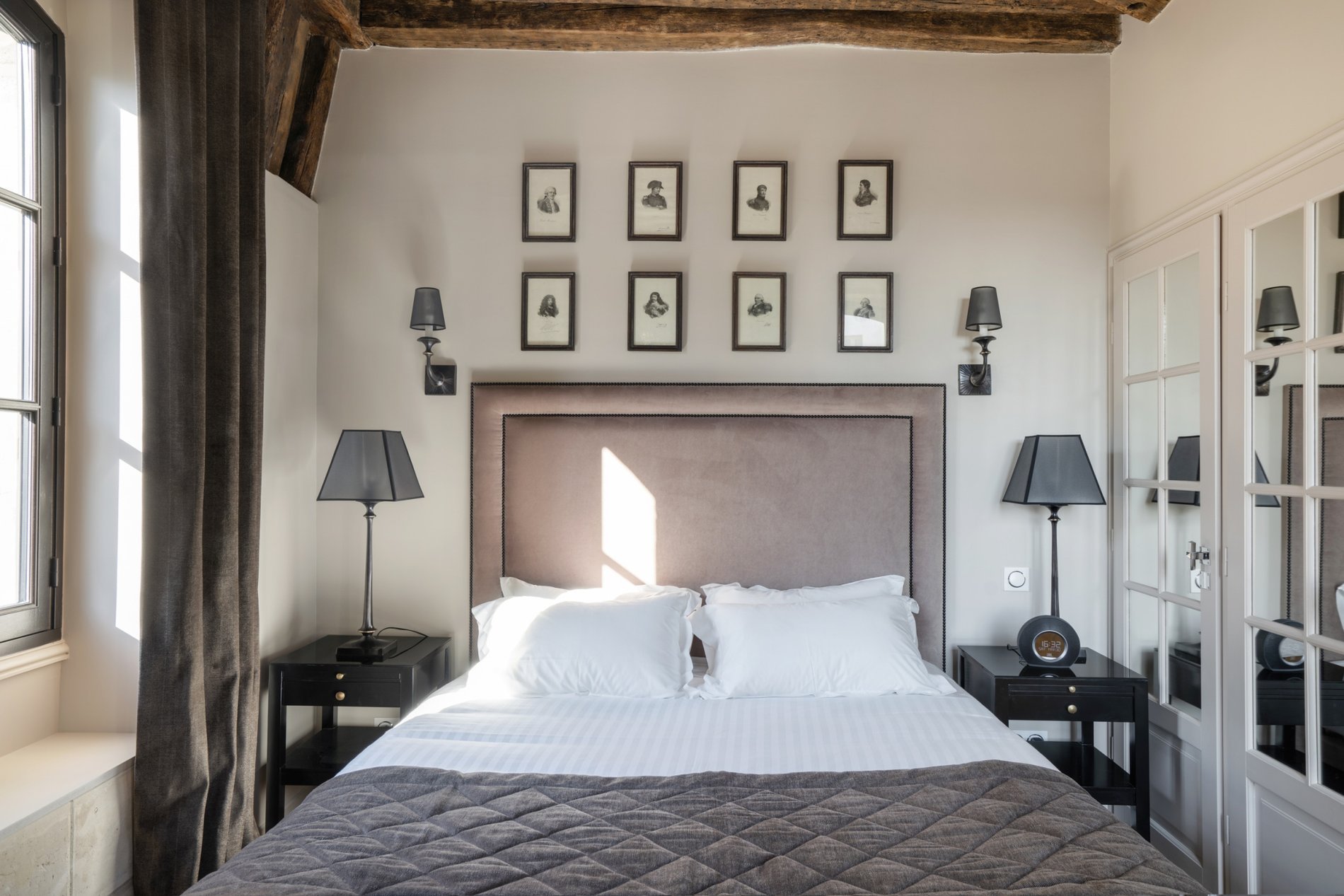 chambre hôtel de charme paris marais - hôtel le presbytère