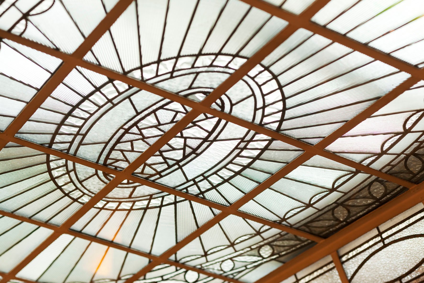 Hôtel avec une verrière