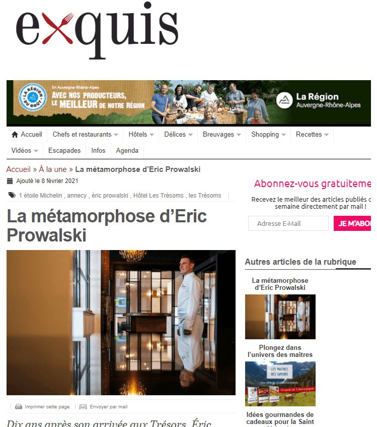 Les Trésoms | Press