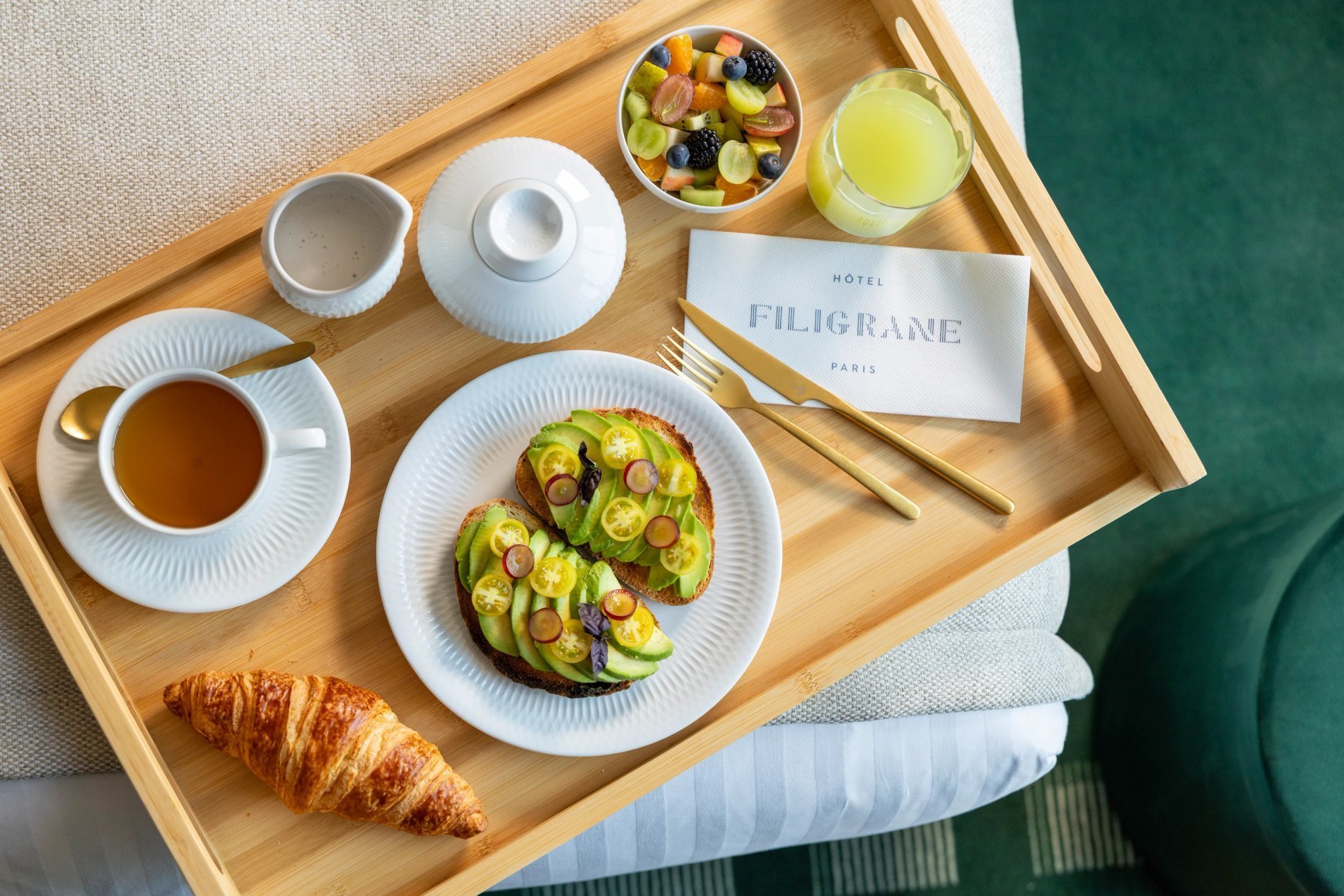 Hotel Filigrane | Breakfast in the room Room-service
