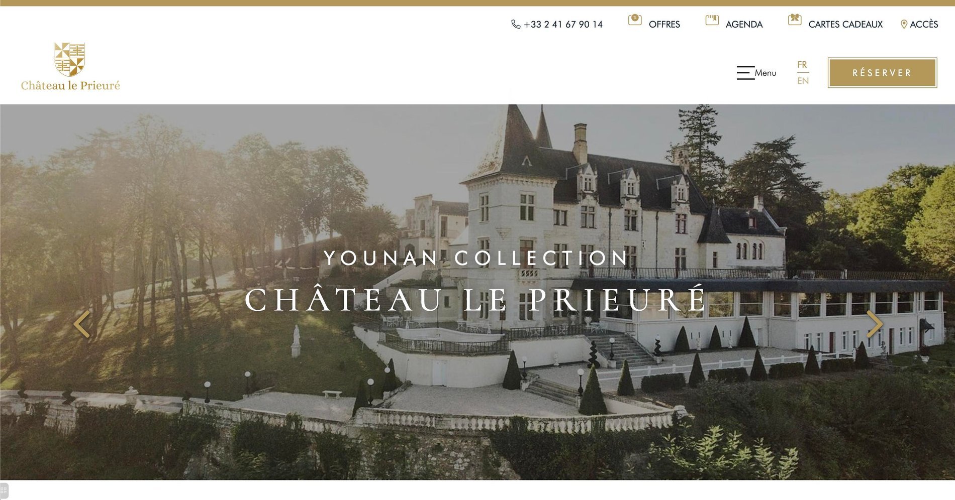 MMCréation Agency | Portfolio Château le Prieuré