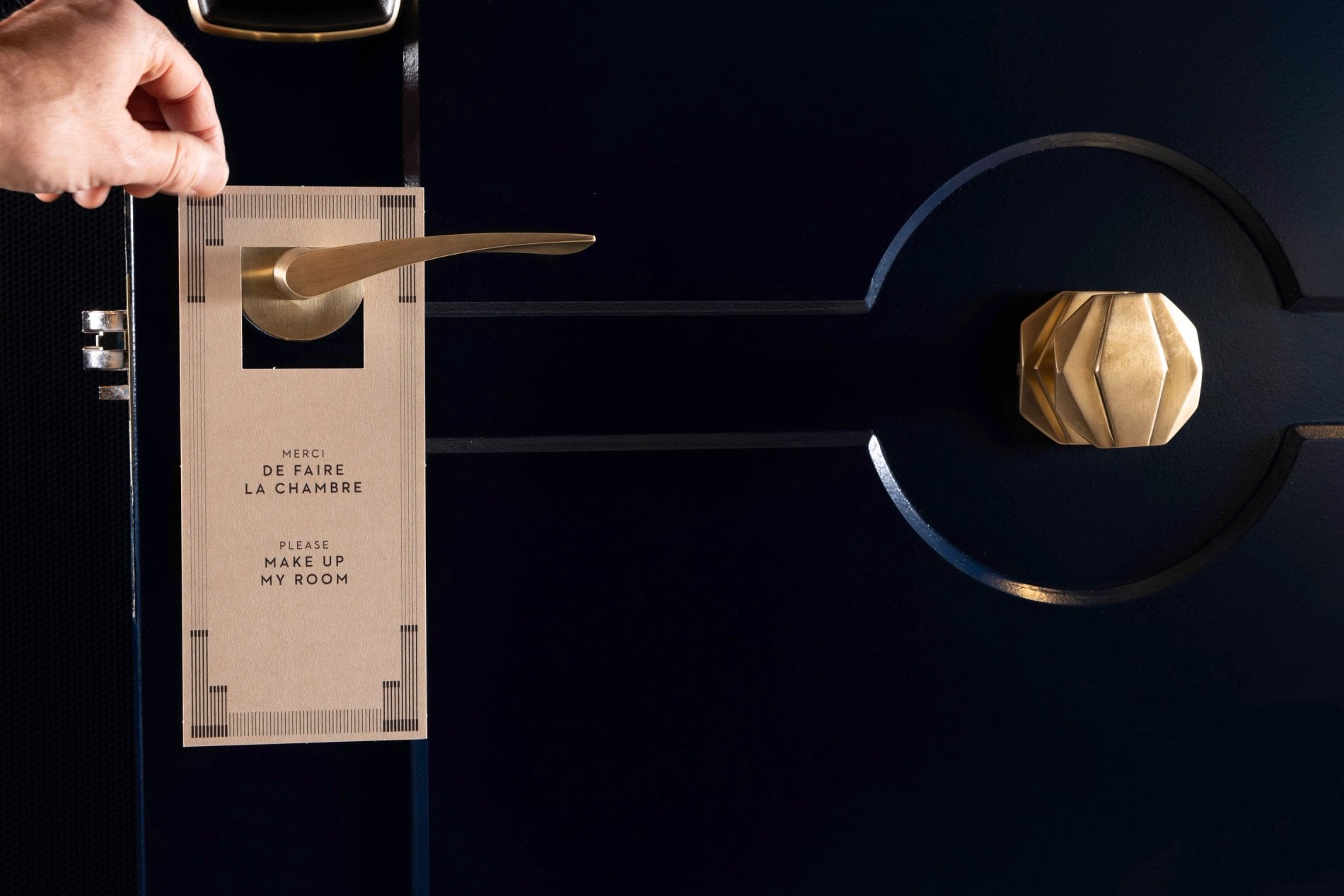 Hôtel Filigrane | Accroche-porte