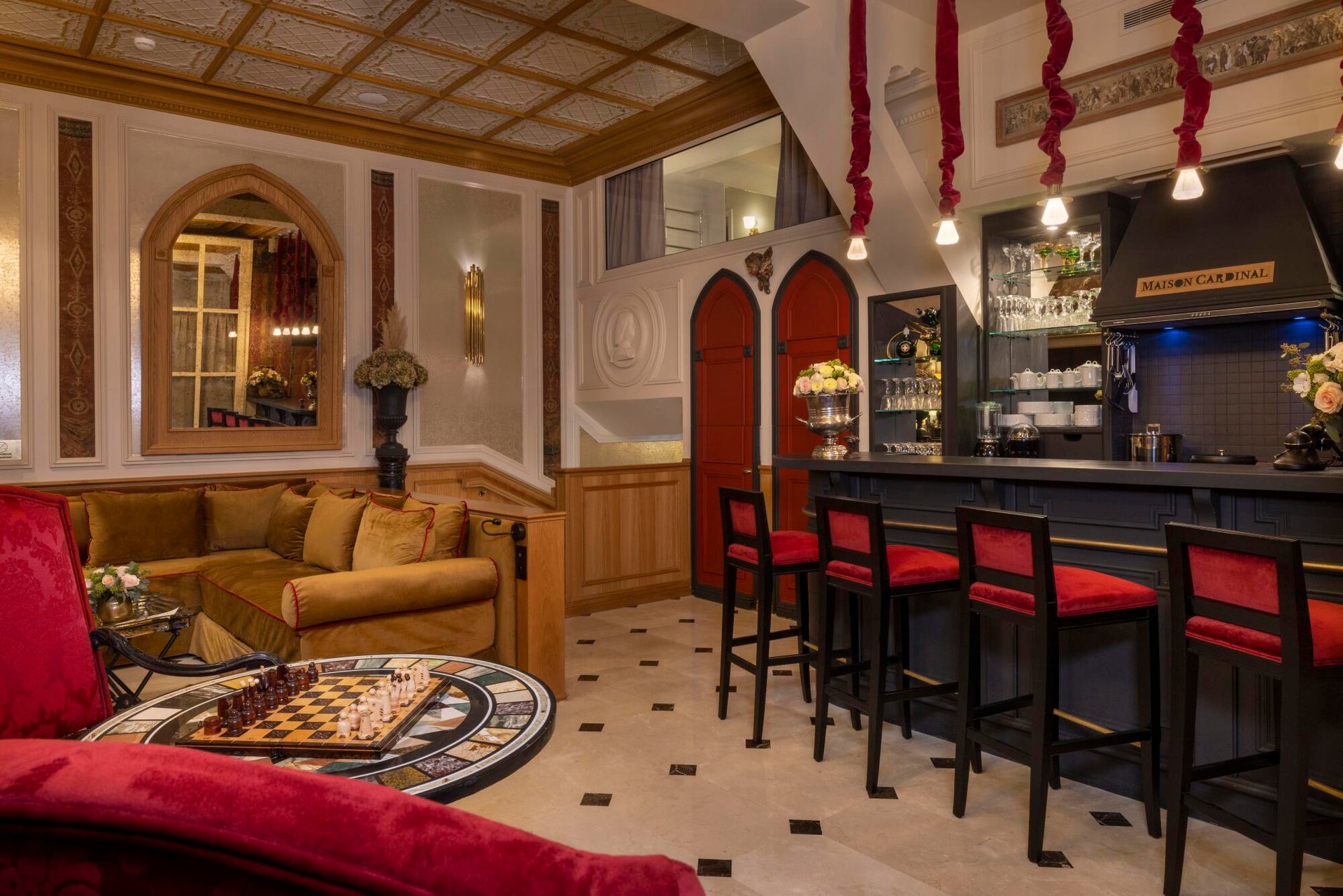 Maison Cardinal Furstemberg Airbnb Location Appartement Cuisine Bar