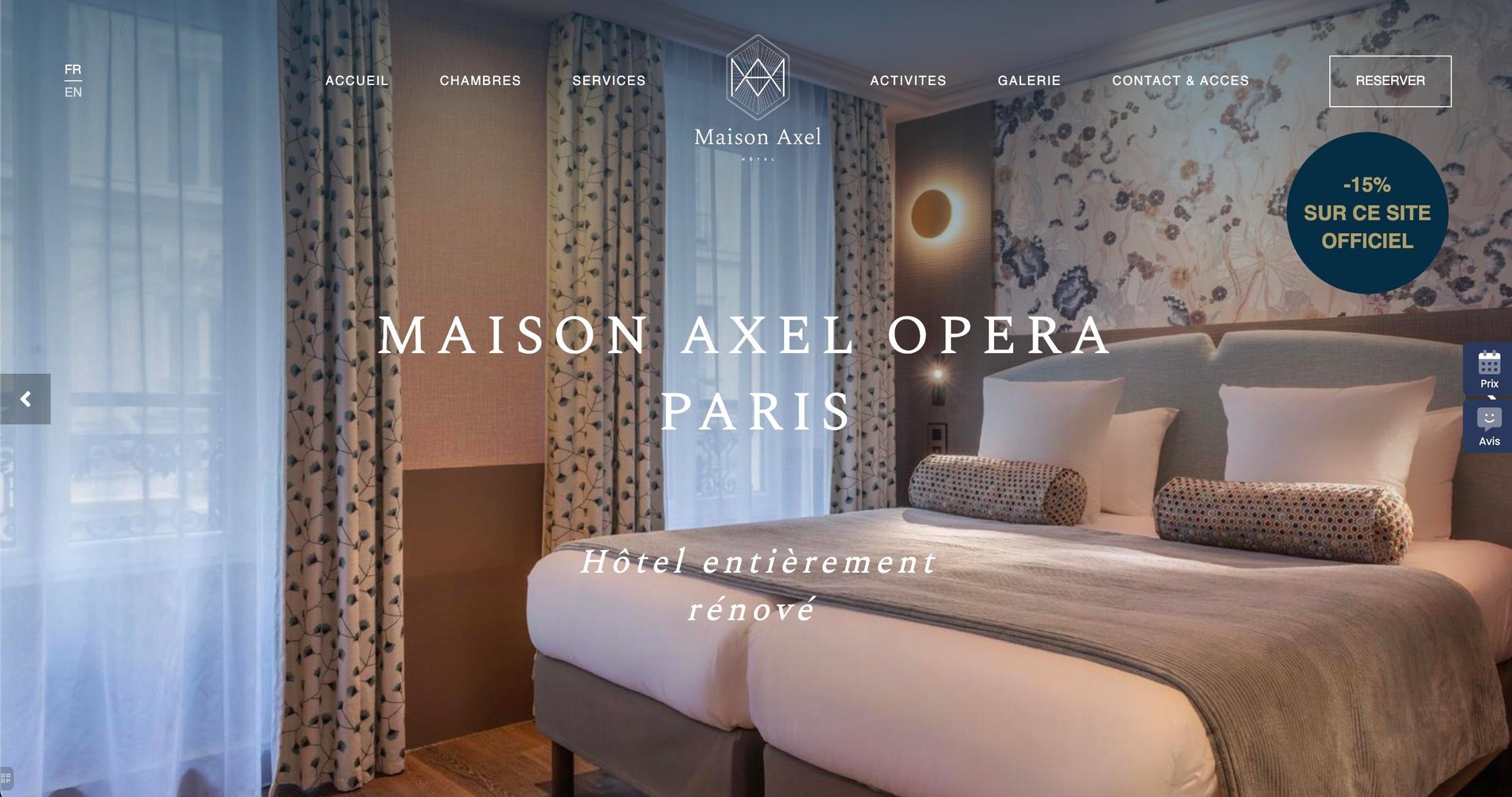 MMCréation Agency | Portfolio Maison Axel