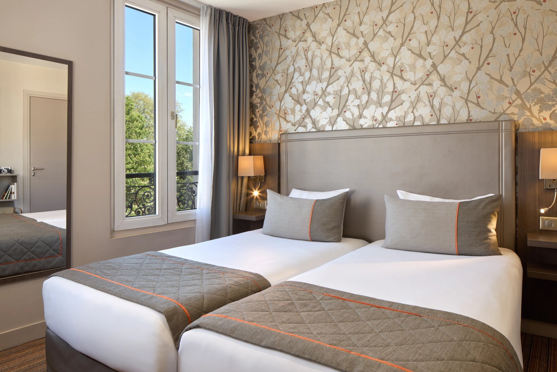Chambre Supérieure Lits Jumeaux à l'hôtel Gare de l'Est