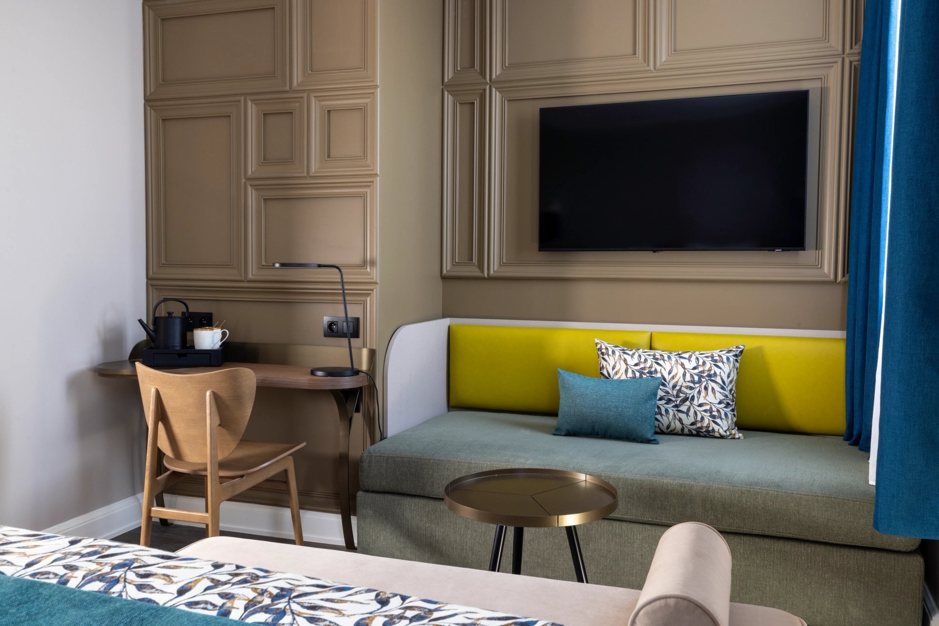 Hotel L'Ormaie Deluxe Room triple Desk Sofa-bed