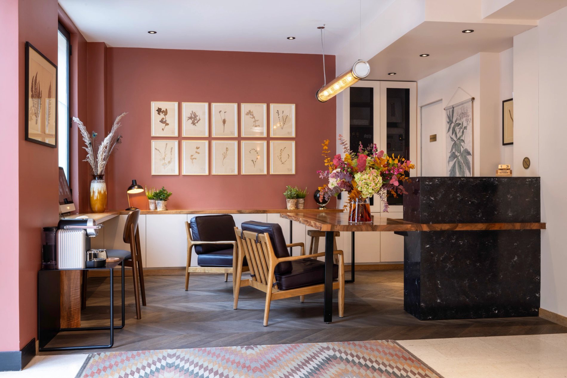 Hôtel Maxim Quartier Latin Réception Lobby