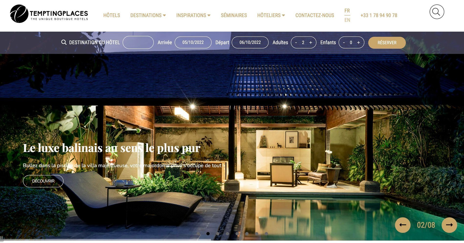 MMCréation Agency | Portfolio TemptingPlaces