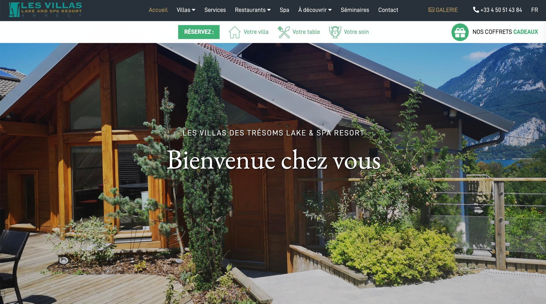 MMCréation Agency | Portfolio Les Villas des Tresoms