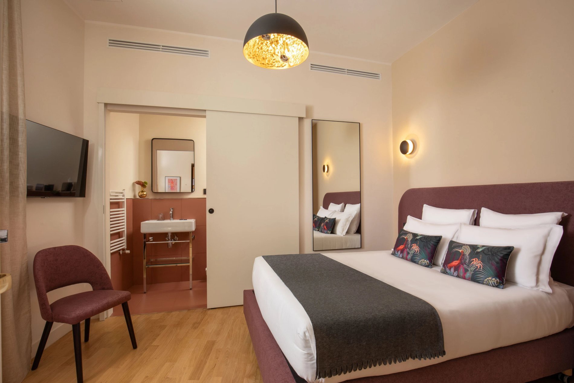 Camera Singola 9 hotel Cesari Roma